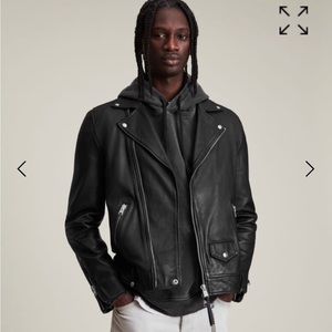All Saints Milo Leather Jacket